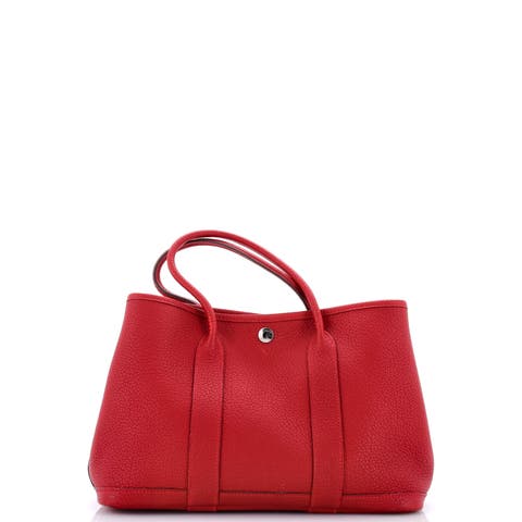Garden Party Tote Leather 30
