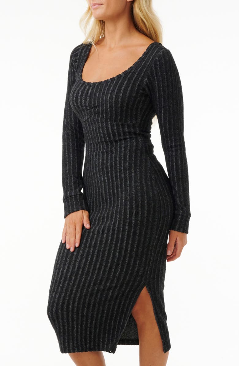 Rip Curl Cosy Long Sleeve Midi Dress, Alternate, color, 