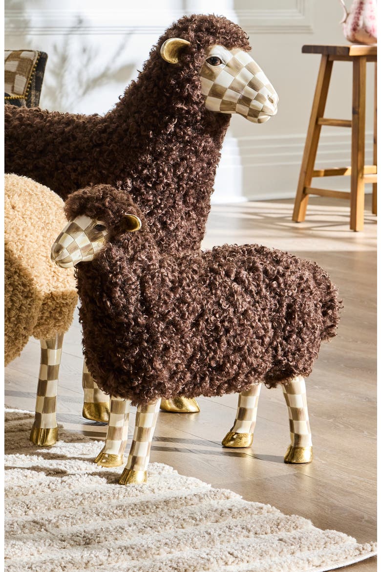 Extra Small Bouclé Sheep, Alternate, color, MOCHA