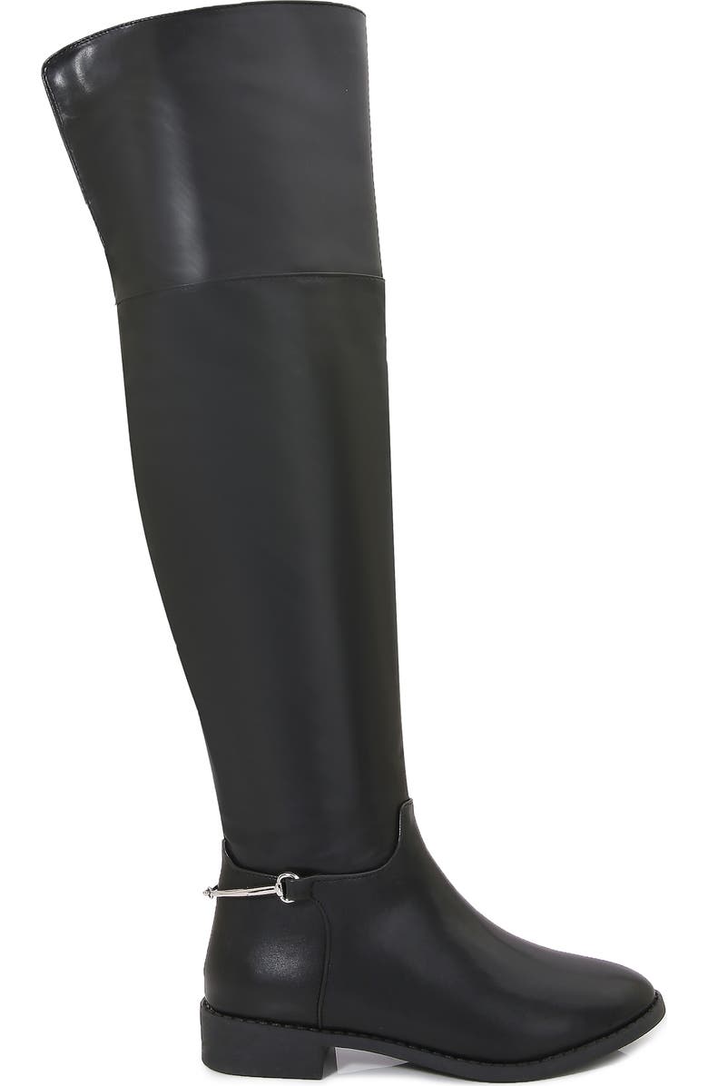 BERNESS Over the Knee Riding Boot, Alternate, color, Black