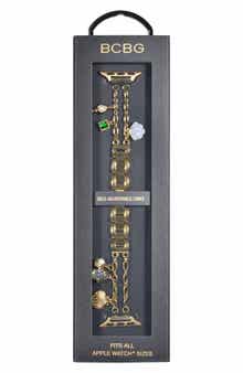 BCBG Paperclip Charm Apple Watch® Watchband
