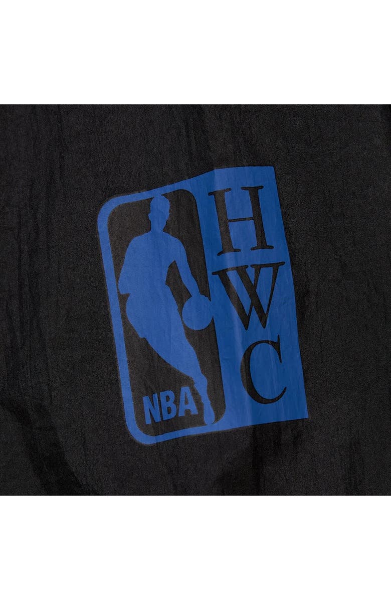 Mitchell & Ness Unisex Mitchell & Ness  Black Orlando Magic Hardwood Classics Team OG 3.0 Anorak Half-Zip Windbreaker Jacket, Alternate, color, 