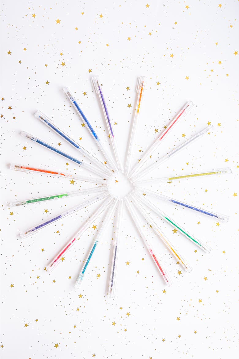 Color The Cosmos Glitter Gel Pens, Alternate, color, Multicolor