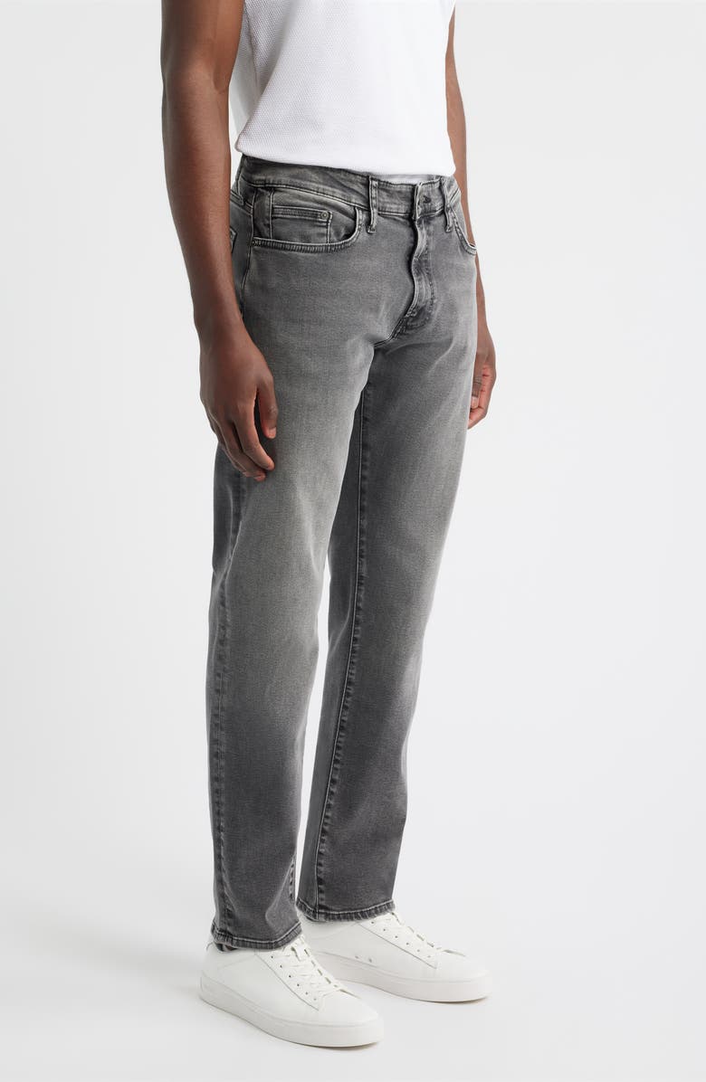 Mavi Jeans Marcus Slim Straight Leg Jeans, Alternate, color, Mid Smoke Supermove