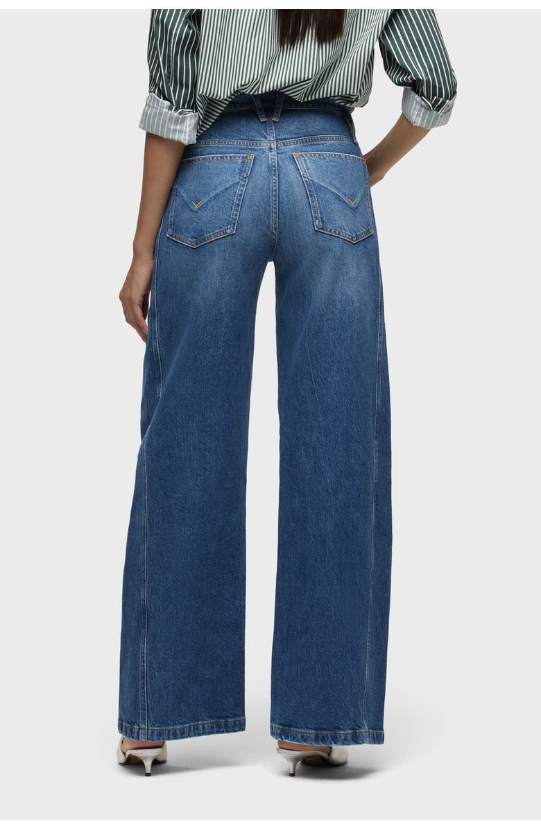 Hudson Jeans James Seamed Wide Leg, Alternate, color, Glee