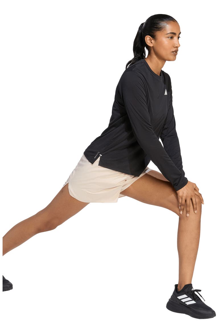 Adi365 Long Sleeve Performance Top, Alternate, color, BLACK
