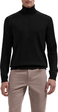 Bugatchi George Extrafine Merino Wool Turtleneck Sweater