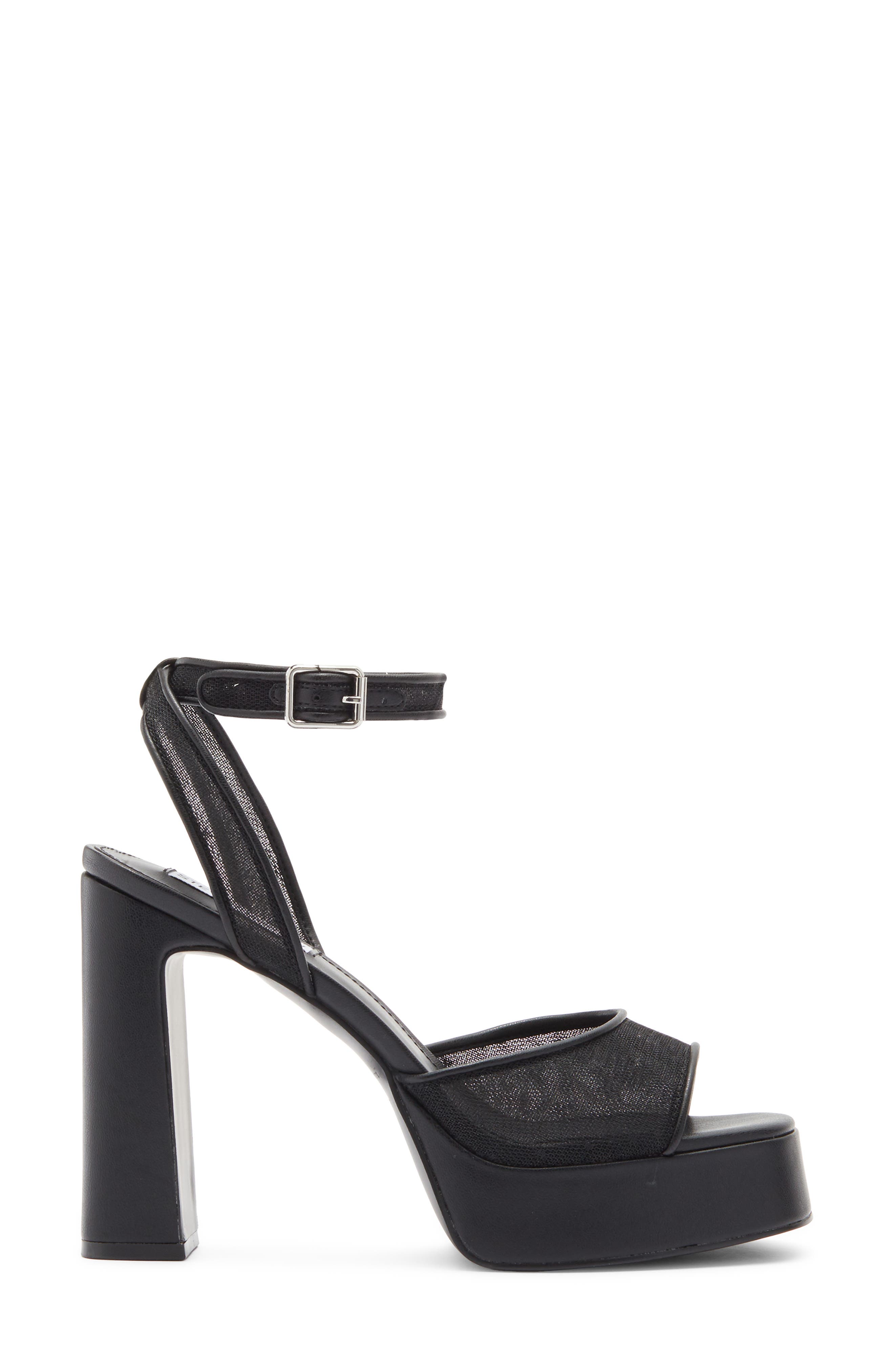Kymmee Platform Pump, Alternate, color, BLACK/ BLACK