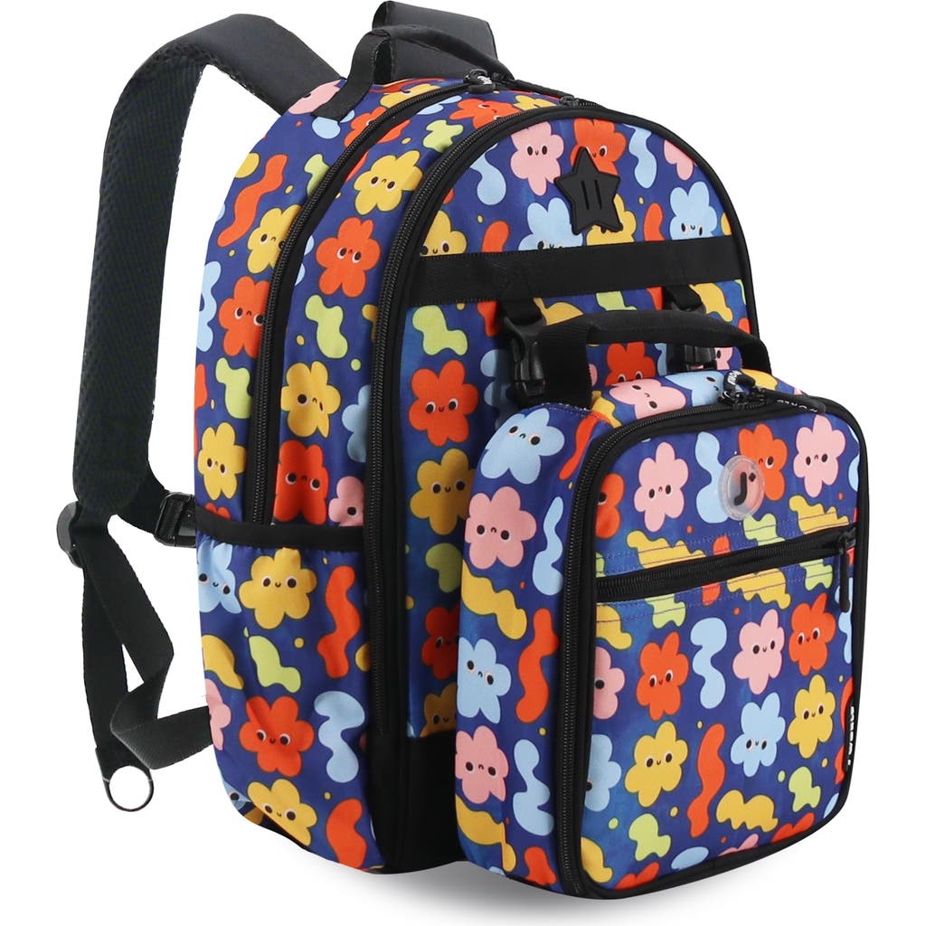 J World Duet Kid's 16" Backpack With Detachable Lunch Box For School