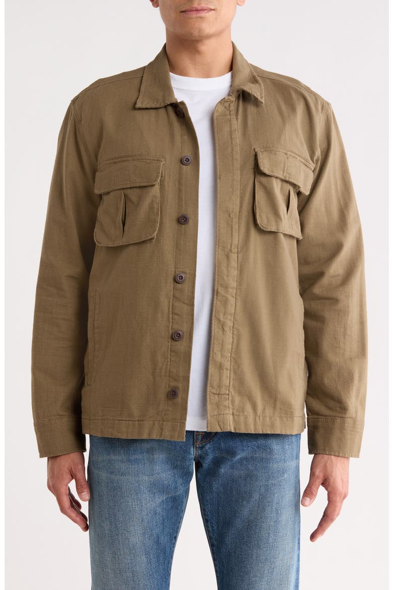 Utility Shirt Jacket, Main, color, DUSTY OLIVE
