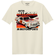 Classic Ink Men's Classic Ink Cream Justin Allgaier Traveller Whiskey T-Shirt