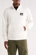 Vans Cotton Blend Quarter Zip Sweatshirt