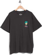 RVCA Frond Mural Cotton Graphic T-Shirt