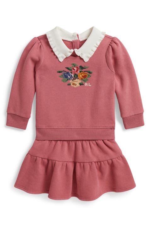 Kids' 2-Piece Fleece Sweatshirt & Skirt Set