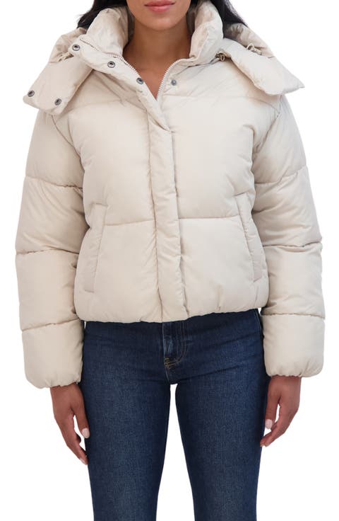 Short Hooded Puffer Jacket