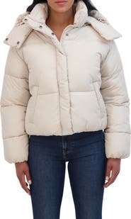 Sebby Short Hooded Puffer Jacket