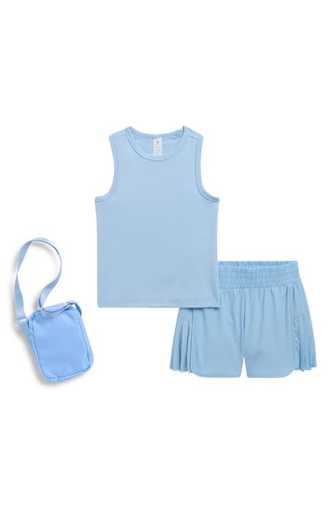 Kids' Lunatek Around Town Tank, Shorts & Crossbody Bag Set