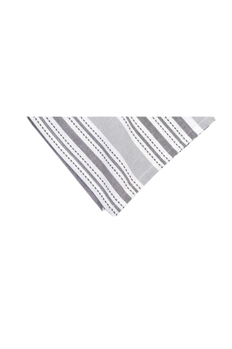 Warner Slate Stripe Reversible Cloth Napkin, Set of 6, Alternate, color, Grey