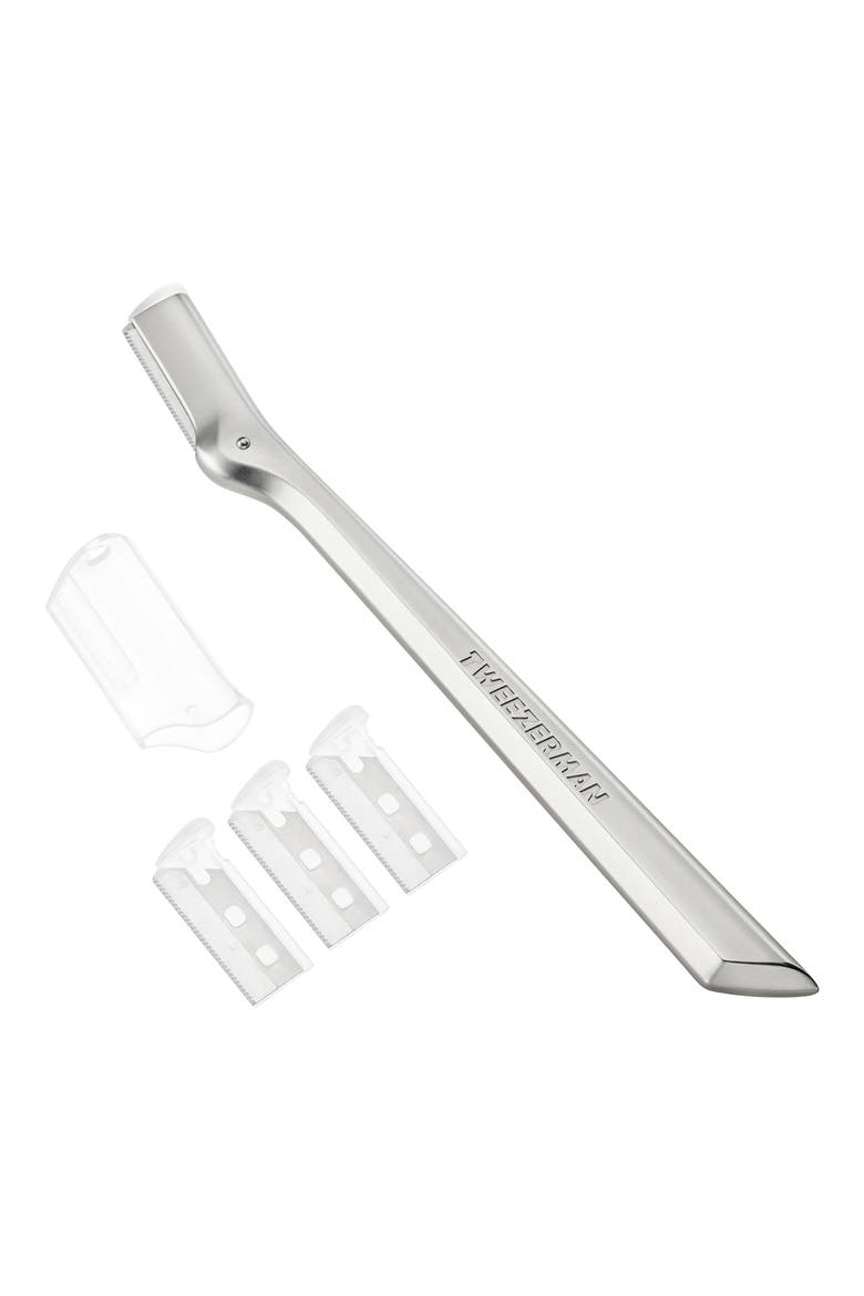 Brow Razor, Main, color, SILVER