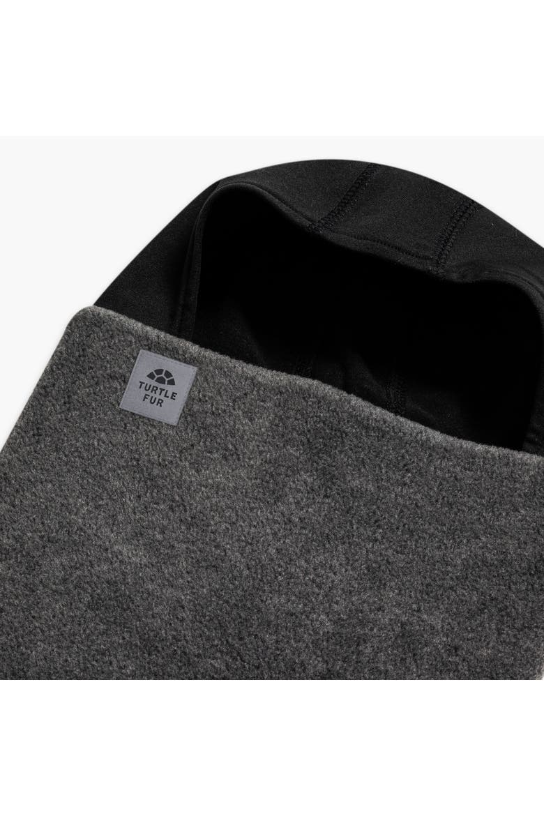 Youth Fleece Shellaclava Balaclava, Alternate, color, Charcoal