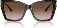 Jimmy Choo JC5012F 54mm Gradient Square Sunglasses
