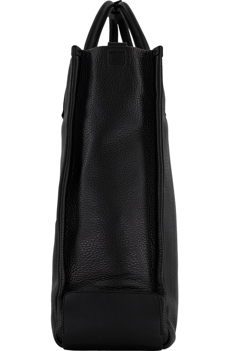 Vince Nordhelm Leather Tote, Alternate, color, Black