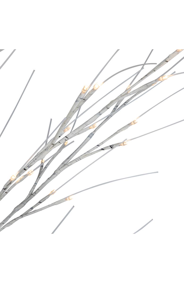 Northlight 4' LED Lighted White Birch Christmas Twig Tree - Warm White Lights, Alternate, color, 