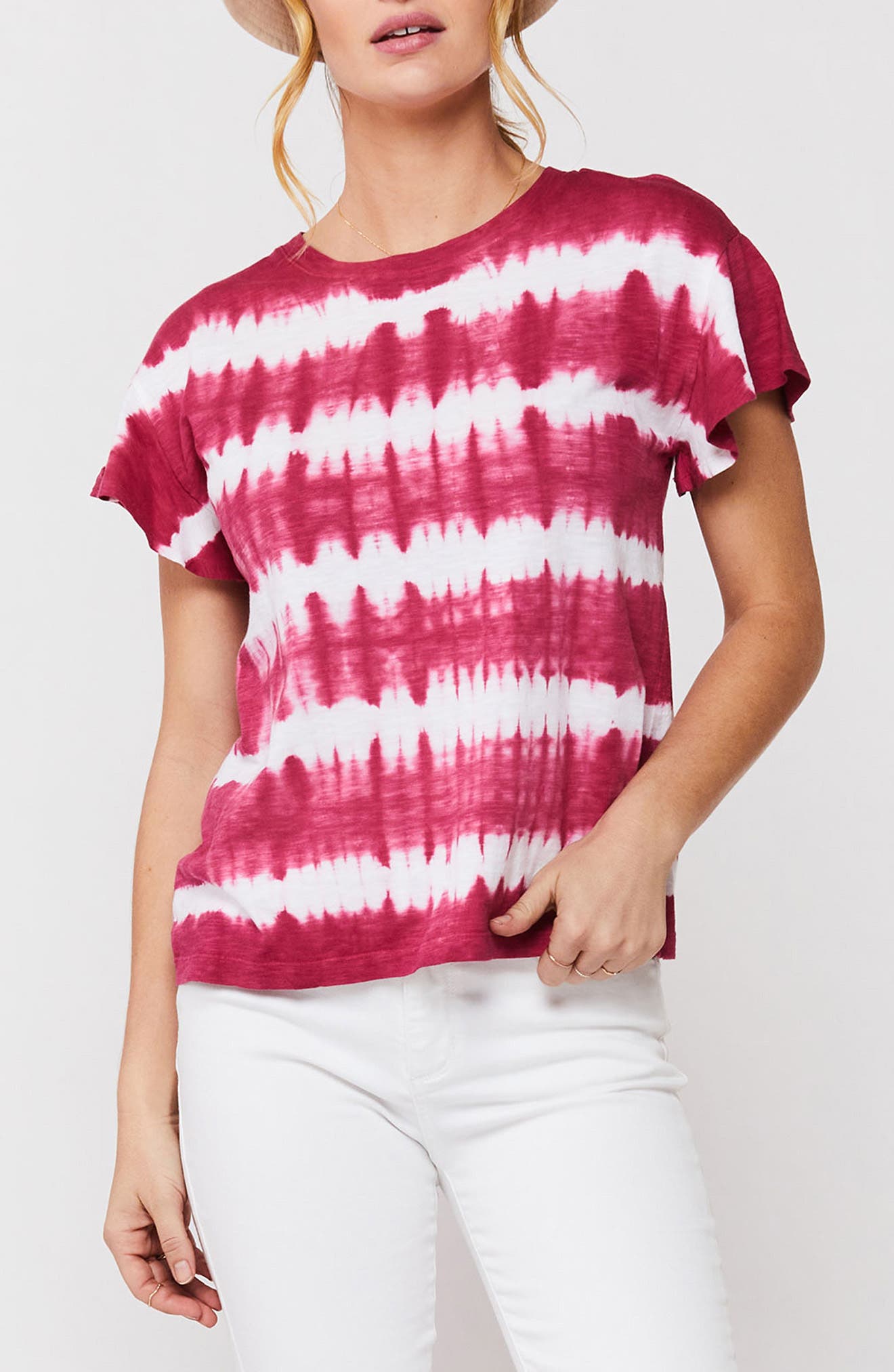 WINE TIE DYE