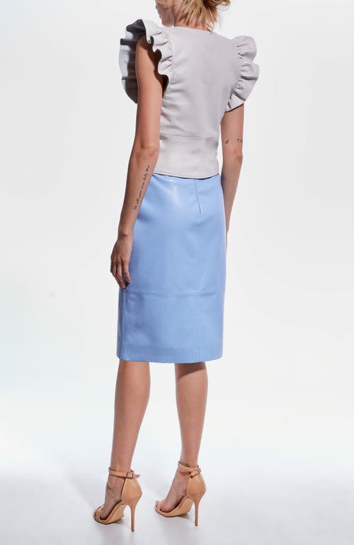 As By Df Sylvia Recycled Leather Top
