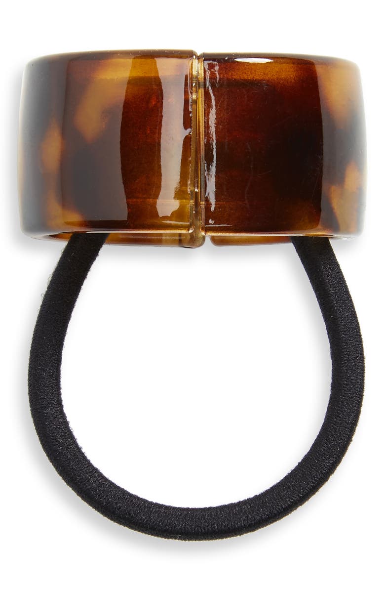 France Luxe Elodie Cuff Ponytail Holder, Alternate, color, Tokyo