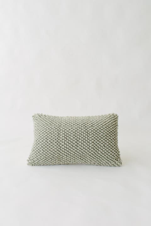 Wool Nub Lumbar Pillow