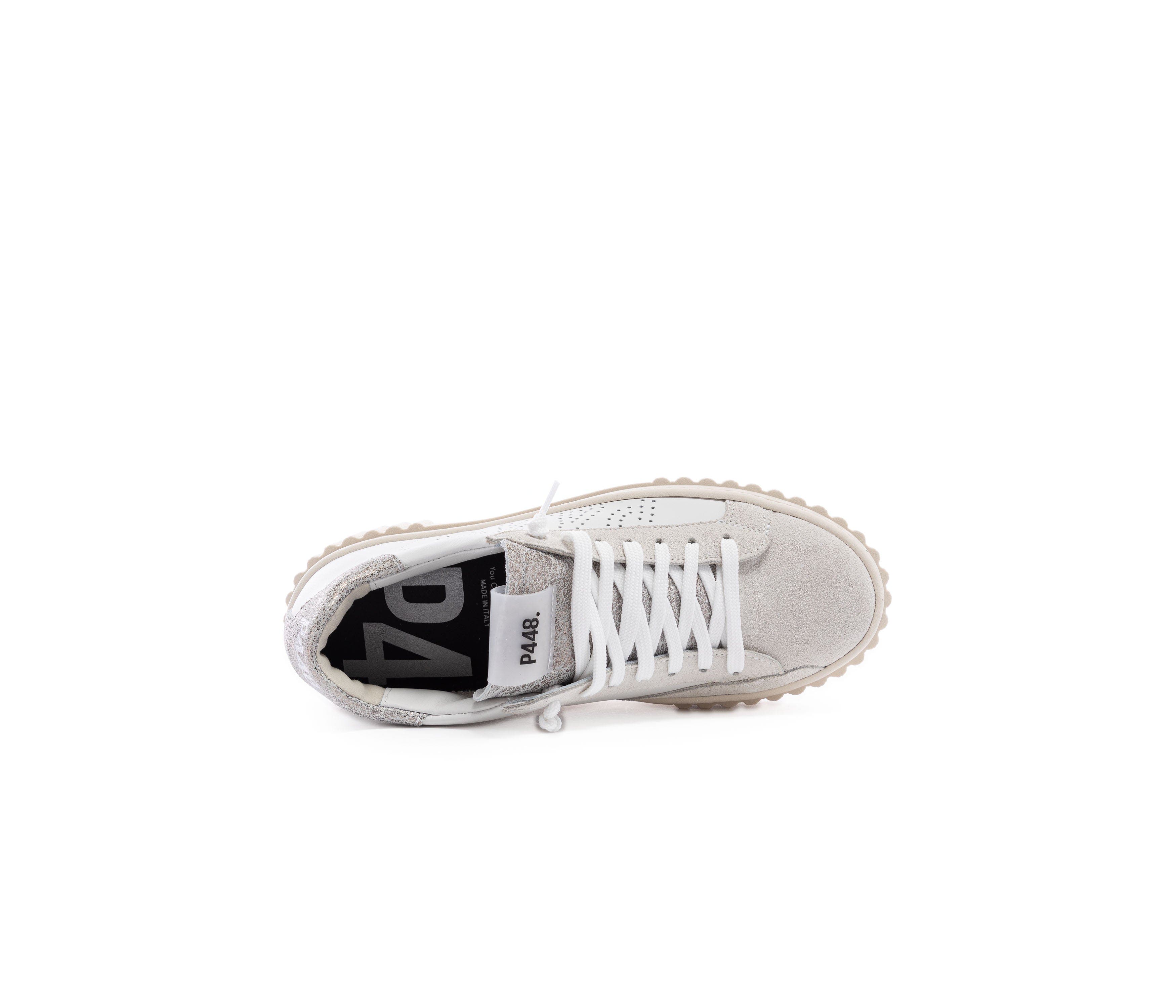 P448 Creeper Platform Sneaker, Alternate, color, Silver Dust