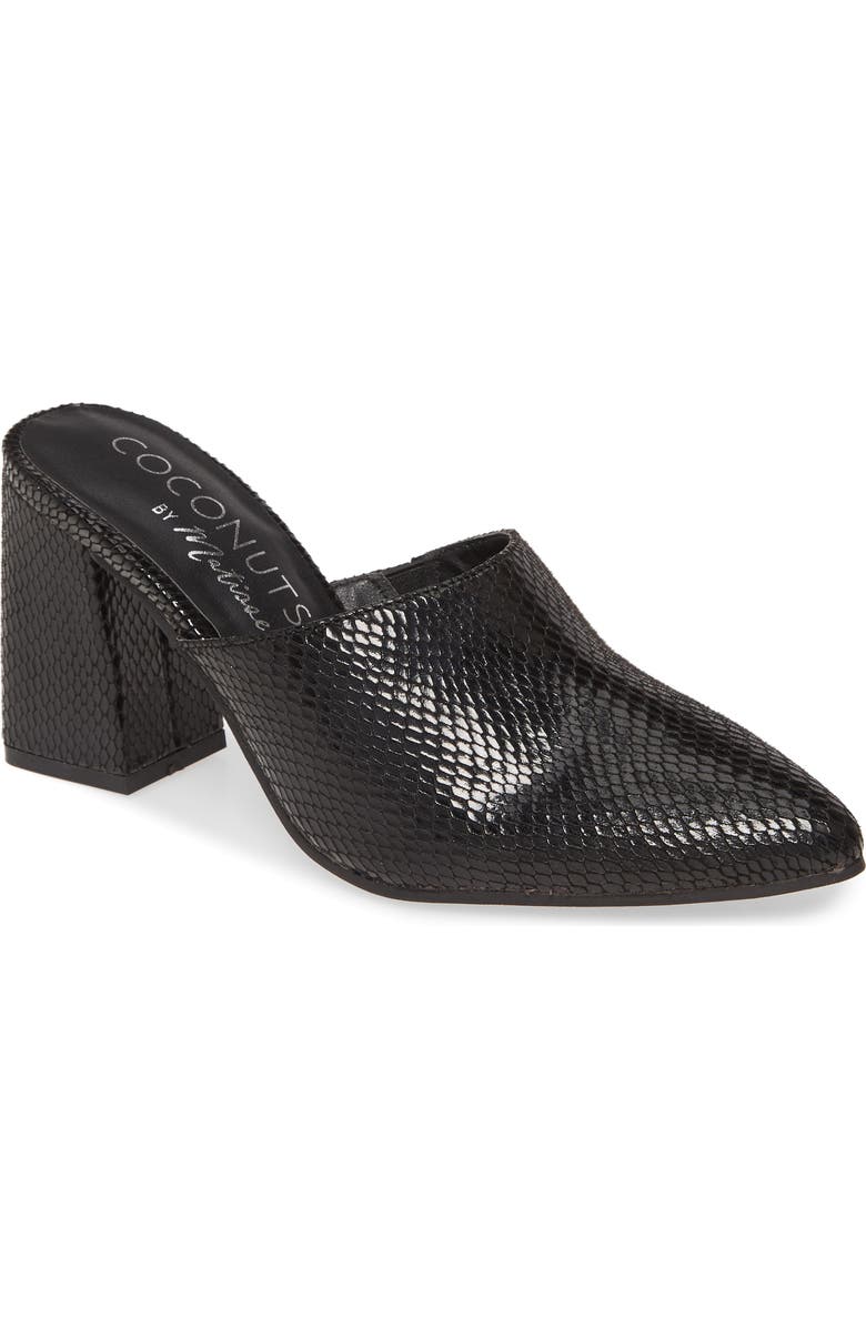 Coconuts by Matisse High Noon Snake Embossed Mule, Main, color,