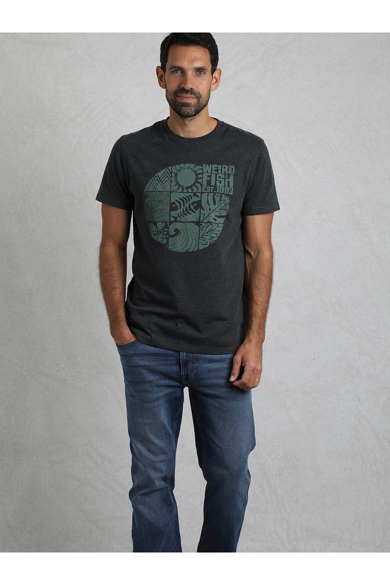 Summer Sector Graphic T-Shirt, Main, color, Washed Black