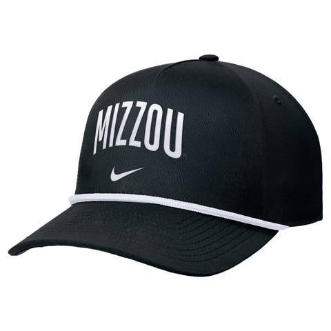 Men's Nike Black Missouri Tigers Rise Adjustable Hat