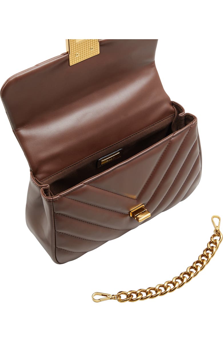 ALDO Hays Quilted Faux Leather Top Handle Bag, Alternate, color,