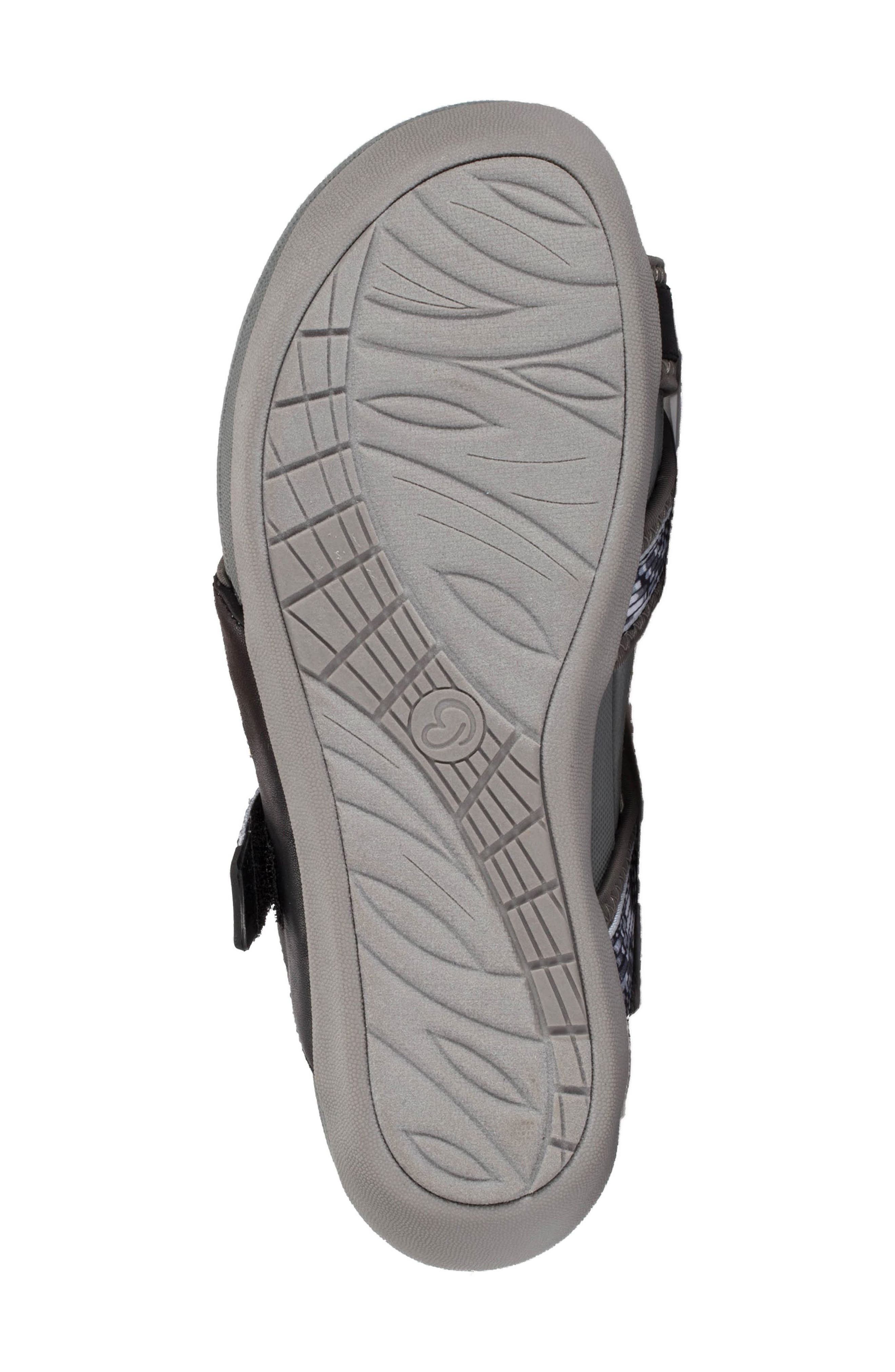 Deserae Slide Sandal, Alternate, color, DARK GREY