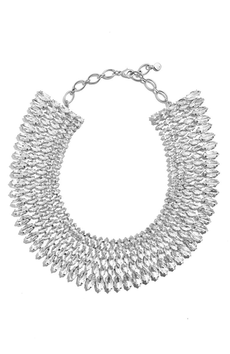 BaubleBar Anatalia Crystal Collar Necklace, Main, color,