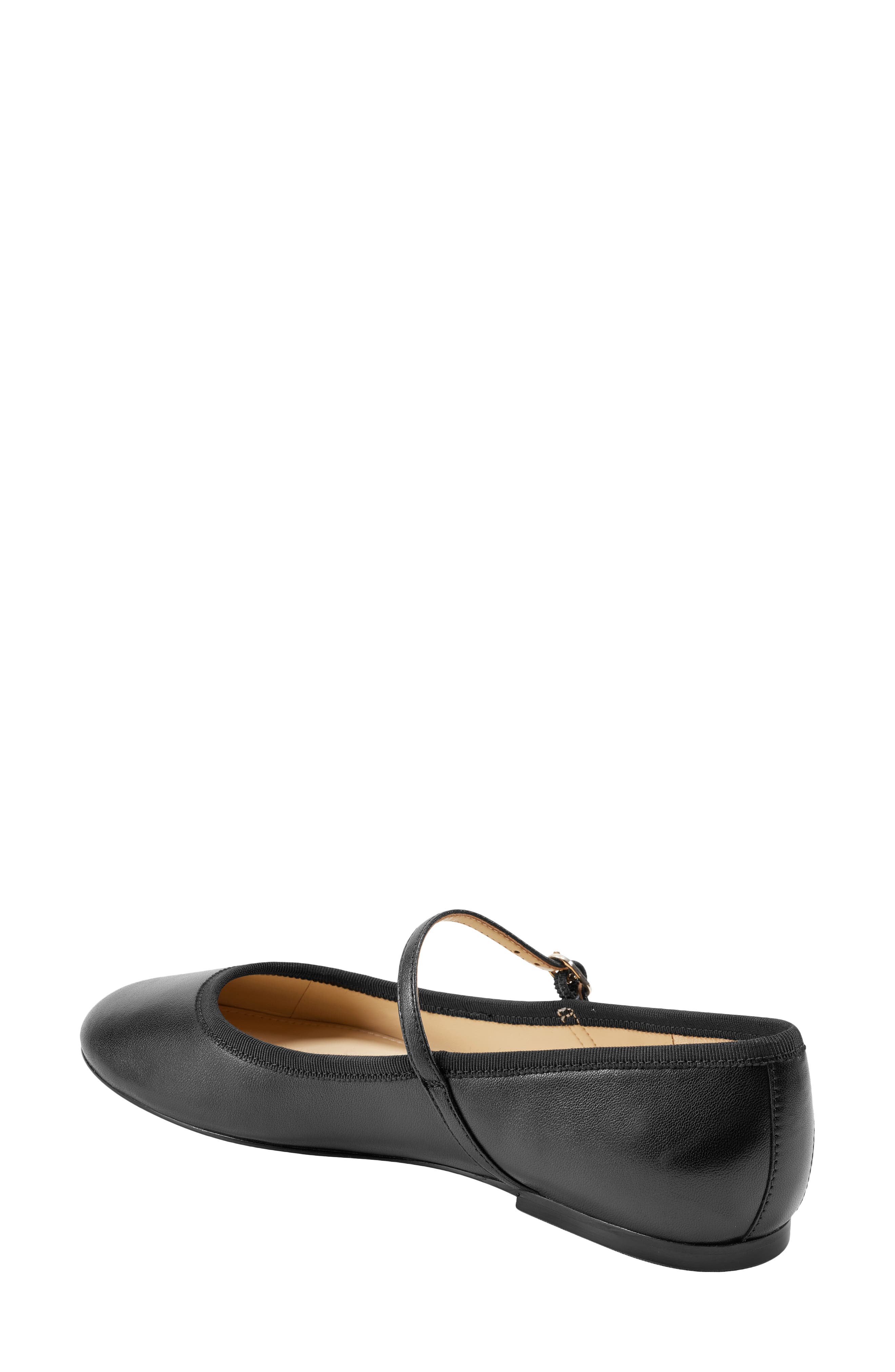 Espina Mary Jane Flat, Alternate, color, BLACK