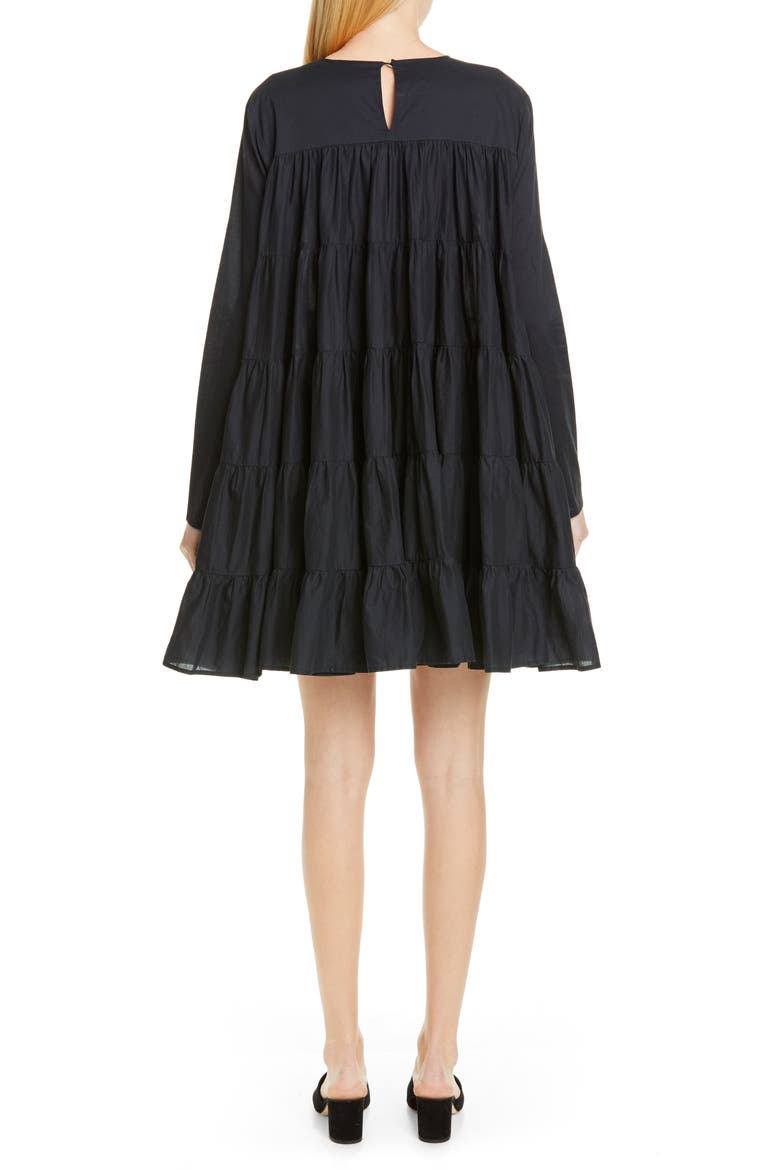 Soliman Dress, Alternate, color, BLACK