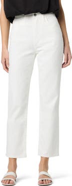 Joe's The OG Textured High Waist Ankle Slim Straight Leg Jeans