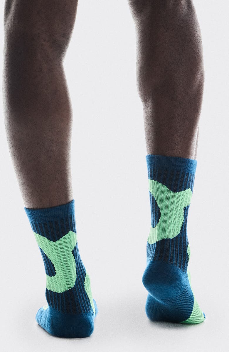 On Liquid Logo High 2-Pack Socks, Alternate, color, 