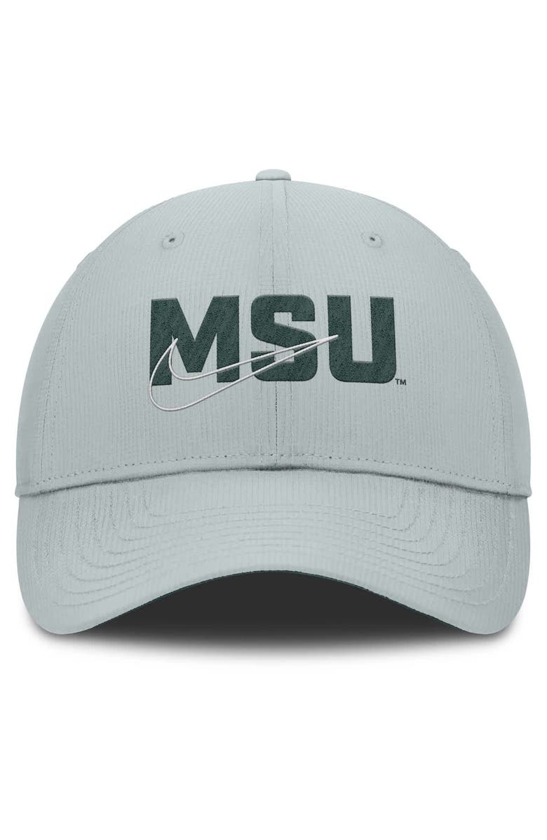 Nike Men's Nike Gray Michigan State Spartans Club Prep Performance Adjustable Hat, Alternate, color, Gray