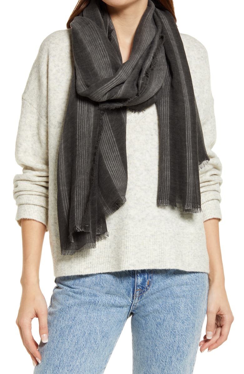 Treasure & Bond Stripe Scarf, Main, color,