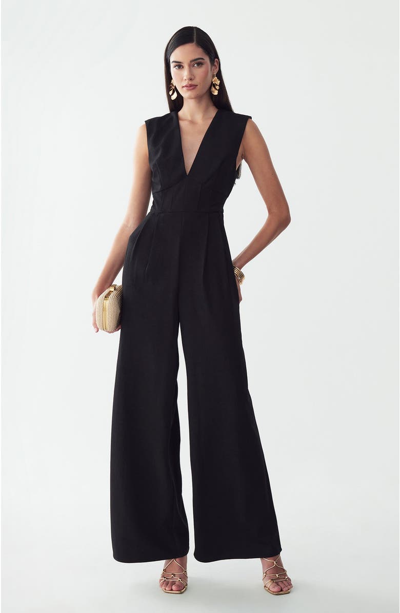 ST MRLO Aurora Jumpsuit, Alternate, color, Black