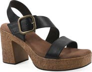 White Mountain Footwear Barb Platform Sandal