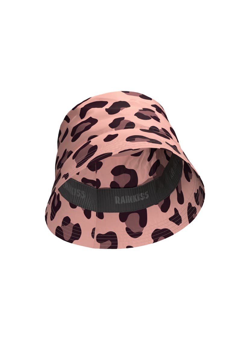 Bucket Hat Panther, Alternate, color, Pink
