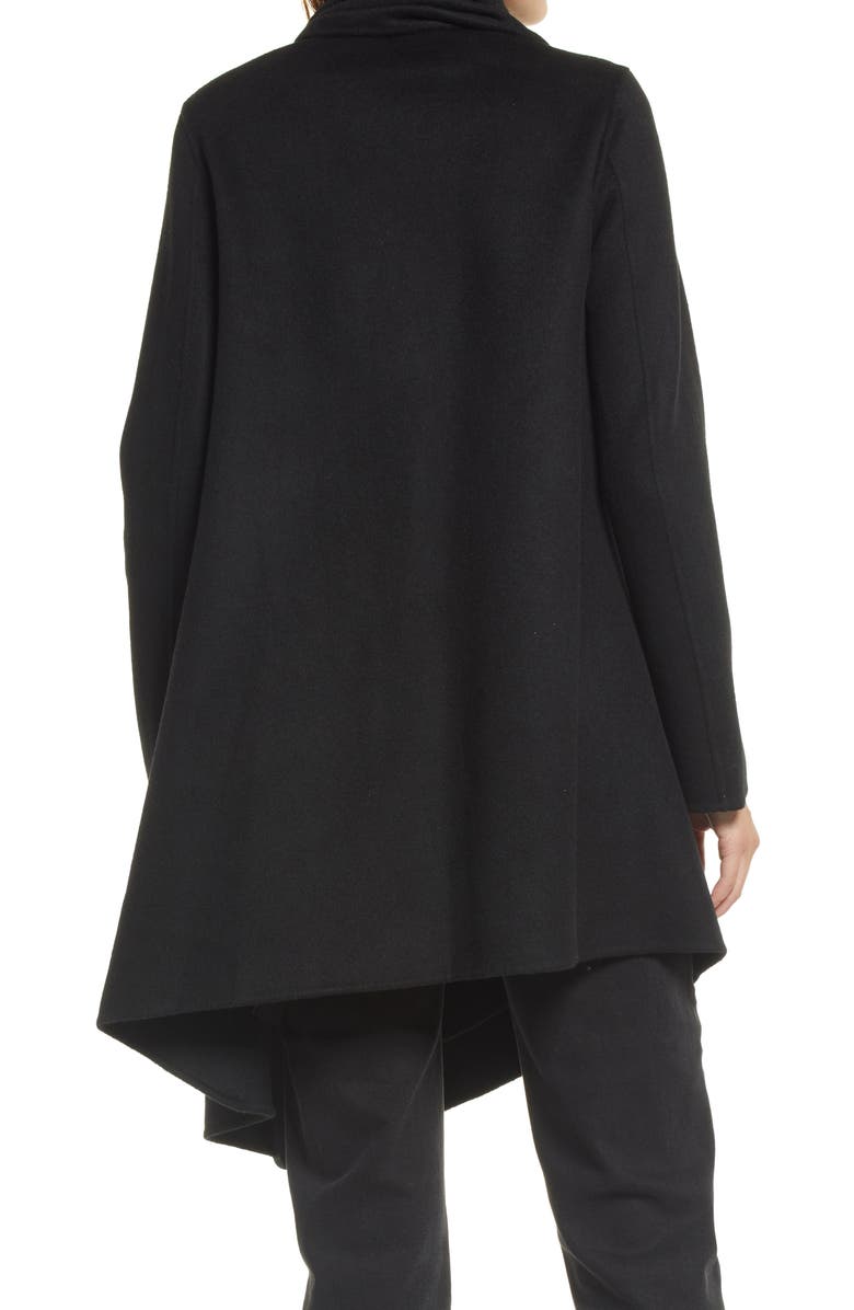 AllSaints Monument Eve Coat, Alternate, color, Black