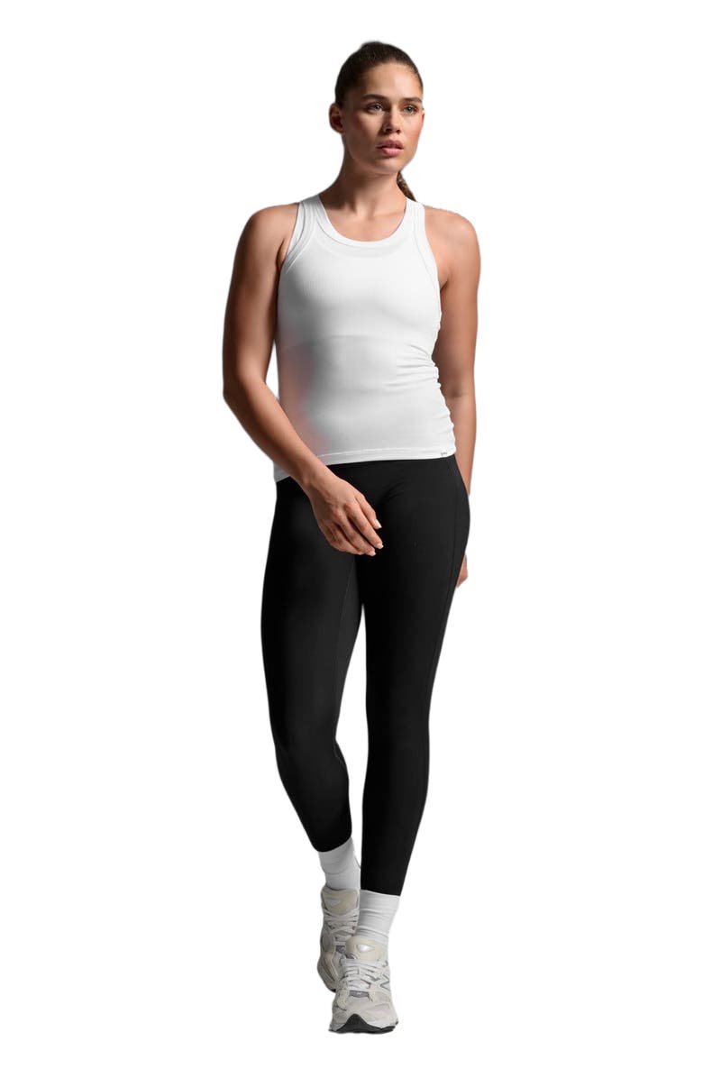2XU Fluid Modal Rib Tank, Alternate, color, White/White