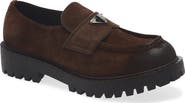 Prada Leather Penny Loafer